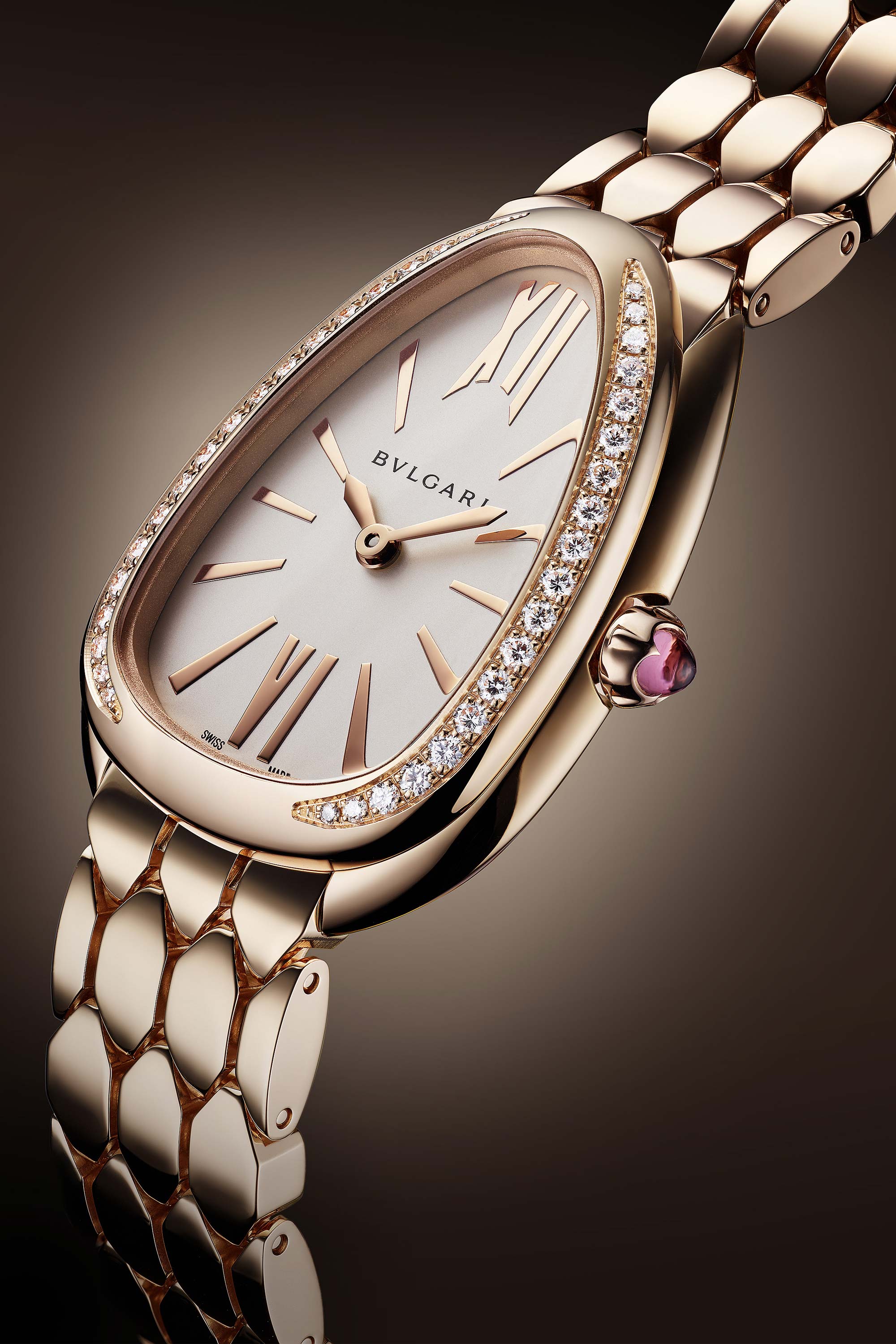 BULGARI Serpenti Seduttori Rose Gold Diamonds 103146 | Kessaris