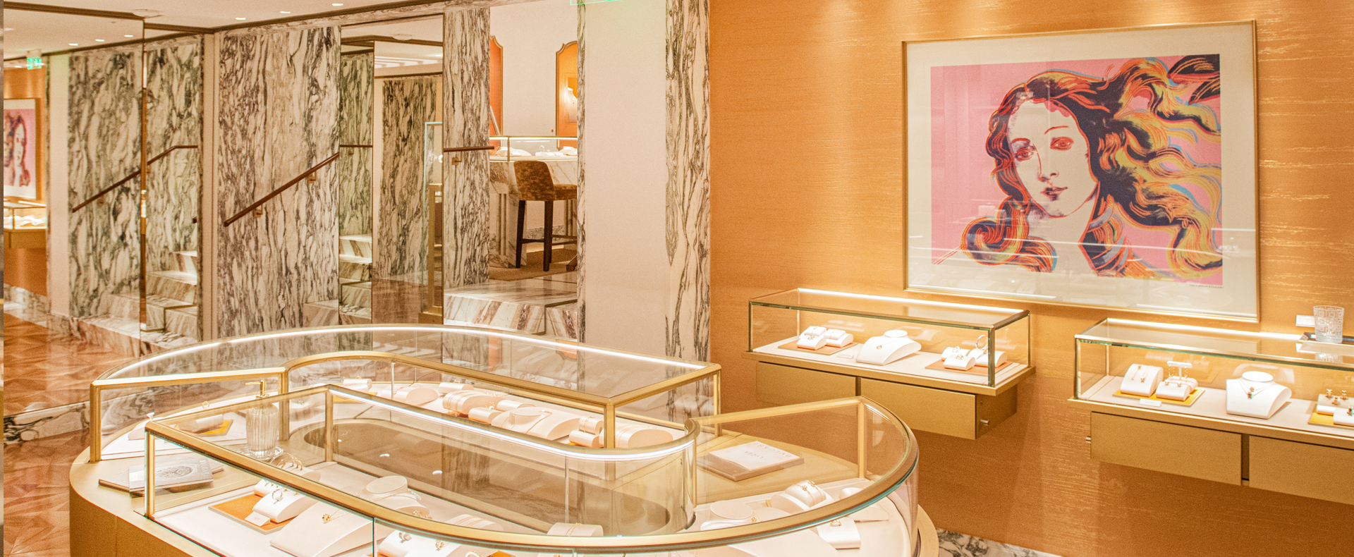 The New BVLGARI boutique in Athens