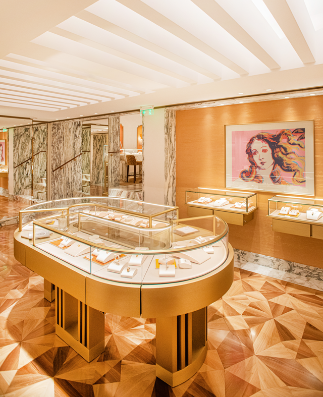 The New BVLGARI boutique in Athens