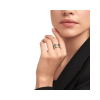 BVLGARI B.zero1 Gold & Steel Four-Band Ring