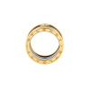 BVLGARI B.zero1 Gold & Steel Four-Band Ring