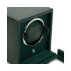 461141-Cub Single Watch Winder with Cover-Wolf-green