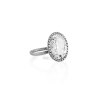 KESSARIS Solitaire Oval Diamond Ring DAP141842