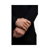KESSARIS Round Matte Wedding Bands 