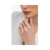 KESSARIS Emerald Focus Ring 