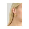 KESSARIS Gold Hoop Earrings SKE191716