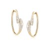 KESSARIS Gathering Light Diamond Earrings 
