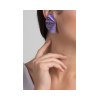ANASTASIA KESSARIS Geisha Purple Titanium and Diamond Earrings Long SKP170435
