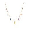 KESSARIS - Multicolor Charm Necklace