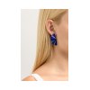 ANASTASIA KESSARIS - Geisha Nanoceramic Blue Titanium Earrings Medium