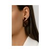 ANASTASIA KESSARIS - Geisha Nanoceramic Brown Earrings Medium