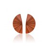 ANASTASIA KESSARIS - Geisha Nanoceramic Orange Titanium Earrings Medium