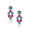 ANASTASIA KESSARIS - Sea Flower Diamond Dangle Earrings