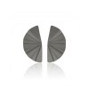 ANASTASIA KESSARIS - Geisha Graphite Titanium Earrings Medium