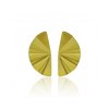 ANASTASIA KESSARIS - Geisha Yellow Titanium Earrings Medium