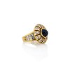 KESSARIS - Vintage Sapphire Diamond Ring