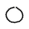 KESSARIS - Lucky Charm 22 Matt Onyx Men's Bracelet