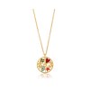 KESSARIS - Lucky Charm 2023 The Wheel of Luck Necklace Gold Plated