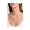 KESSARIS - Emerald Diamond Charm Necklace