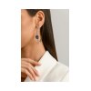 KESSARIS - Sapphire and Ruby Diamond Hoop Earrings