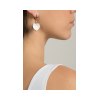 KESSARIS Heart Mother of Pearl Earrings SKE161404