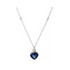 KESSARIS Heart Sapphire Pendant Necklace KOP152466