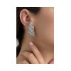 KESSARIS Geometric Fan Diamond Earrings SKP181105