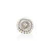 ETHO MARIA Round Fancy Shape Rose and Brilliant Cut White and Yellow Diamond Ring DAE111603
