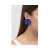 ANASTASIA KESSARIS Disco Clique Blue Titanium Sapphire Earrings A.ER.AP0020