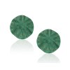 ANASTASIA KESSARIS Disco Clique Green Titanium Sapphire Earrings A.ER.AP0024