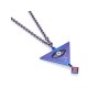 ANASTASIA KESSARIS Eye Blue Titanium Diamond Pendant KRP180041