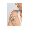 KESSARIS Heart Emerald Ring T.NEW.0017