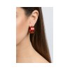 ANASTASIA KESSARIS Hocus Pocus Red Titanium Diamond Earrings SKP192079