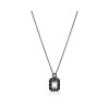 KESSARIS Black Rhodium Gold Diamond Pendant Necklace KOE182445