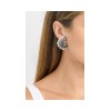 KESSARIS Oval Diamond Statement Earrings M4324
