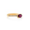 KESSARIS Ruby and Diamond Gold Ring DAE141156