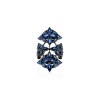 KESSARIS Sapphire Shield Ring DAE162631