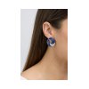 KESSARIS Sapphire & Diamond Earrings SKE192909