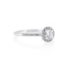 KESSARIS Diamond Halo Engagement Ring DAE143030
