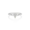 KESSARIS Pear Cut Diamond Engagement Ring DAP151210