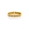 KESSARIS Yellow Gold Diamond Cuff Bracelet BRX049375