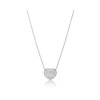 Kessaris Diamond Heart Pendant Necklace