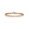 KESSARIS Oval Diamond Souple Necklace and Bracelet 