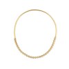 KESSARIS Oval Diamond Souple Necklace and Bracelet 