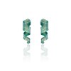 ANASTASIA KESSARIS SerpenTINY Green Titanium Diamond Earrings SKP172047