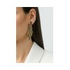 SKE.221748-Brown Ceramic and Diamond Earrings-SUTRA