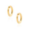 KESSARIS Gold Hoop Earrings SKE191719