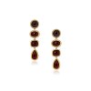 ANASTASIA KESSARIS Cherry Glimmer Earrings 