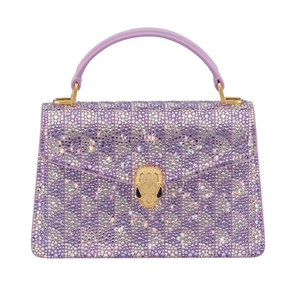 295265-Serpenti Forever Mini Top Handle Bag-BVLGARI