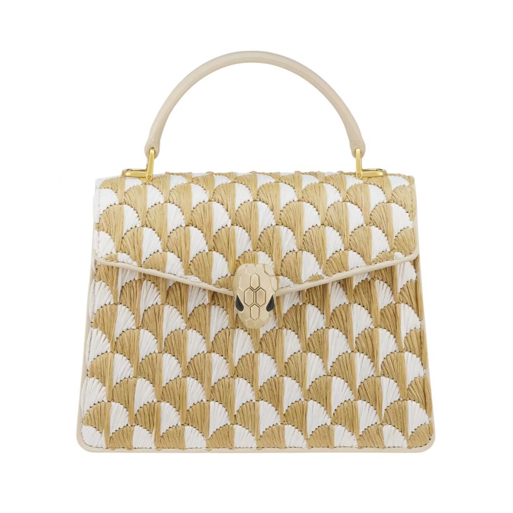 295307-Serpenti Forever Medium Top Handle Bag-BVLGARI
